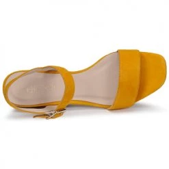 Chaussures Femme Sandales et Nu-pieds Fericelli MADDY Jaune -Sandales Soldes Boutique 16866296 500 F