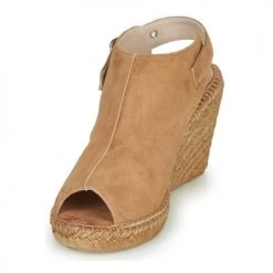 Chaussures Femme Sandales et Nu-pieds Fericelli MAUD Camel -Sandales Soldes Boutique 16866302 500 C