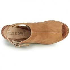 Chaussures Femme Sandales et Nu-pieds Fericelli MAUD Camel -Sandales Soldes Boutique 16866302 500 F