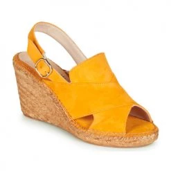 Chaussures Femme Sandales et Nu-pieds Fericelli MARIE Jaune