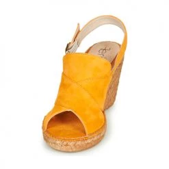 Chaussures Femme Sandales et Nu-pieds Fericelli MARIE Jaune -Sandales Soldes Boutique 16866303 500 C