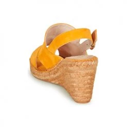 Chaussures Femme Sandales et Nu-pieds Fericelli MARIE Jaune -Sandales Soldes Boutique 16866303 500 E