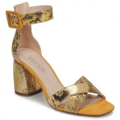 Chaussures Femme Sandales et Nu-pieds Fericelli JEZI Jaune