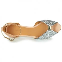 Chaussures Femme Sandales et Nu-pieds Emma Go JOLENE GLITTER Rose / Argenté / Doré -Sandales Soldes Boutique 16918882 500 F
