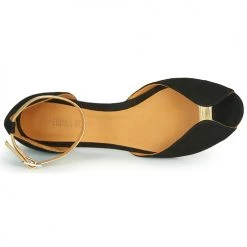 Chaussures Femme Sandales et Nu-pieds Emma Go JULIETTE Noir / Doré -Sandales Soldes Boutique 16918884 500 F