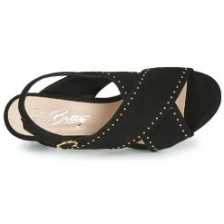 Chaussures Femme Sandales et Nu-pieds Betty London MADINE Noir -Sandales Soldes Boutique 16920370 500 F