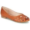 Chaussures Femme Sandales et Nu-pieds Betty London MANDINE Cognac