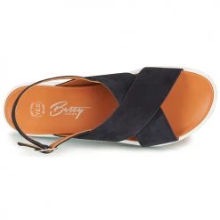 Chaussures Femme Sandales et Nu-pieds Betty London MAFI Marine -Sandales Soldes Boutique 16920380 500 F