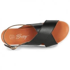 Chaussures Femme Sandales et Nu-pieds Betty London MAFI Noir -Sandales Soldes Boutique 16920381 500 F