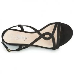 Chaussures Femme Sandales et Nu-pieds Betty London MATISSO Noir -Sandales Soldes Boutique 16920383 500 F