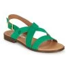Chaussures Femme Sandales et Nu-pieds Betty London MATOSSI Vert