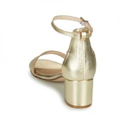 Chaussures Femme Sandales et Nu-pieds Betty London INNAMATA Doré -Sandales Soldes Boutique 16920385 500 E