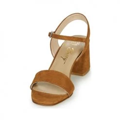 Chaussures Femme Sandales et Nu-pieds Betty London MAKITA Cognac -Sandales Soldes Boutique 16920389 500 C