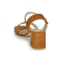 Chaussures Femme Sandales et Nu-pieds Betty London MAKITA Cognac -Sandales Soldes Boutique 16920389 500 E