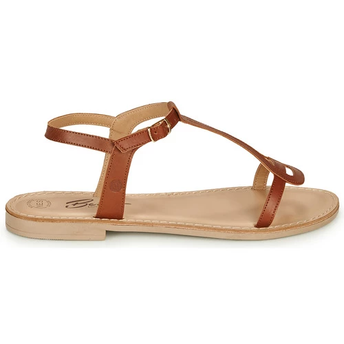 Chaussures Femme Sandales et Nu-pieds Betty London MISSINE Cognac 2 Chaussures Femme Sandales et Nu-pieds Betty London MISSINE Cognac – Image 2