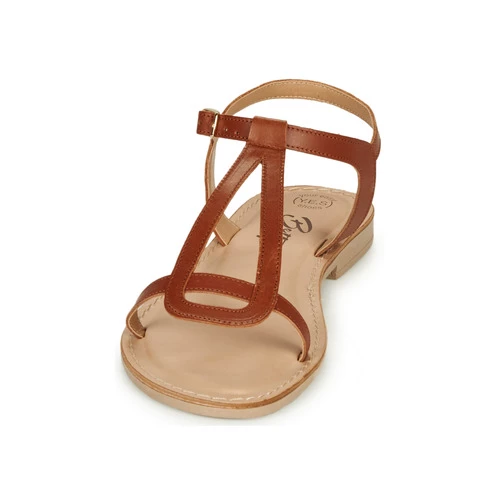 Chaussures Femme Sandales et Nu-pieds Betty London MISSINE Cognac 3 Chaussures Femme Sandales et Nu-pieds Betty London MISSINE Cognac – Image 3