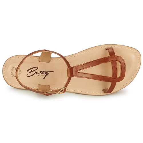 Chaussures Femme Sandales et Nu-pieds Betty London MISSINE Cognac 6 Chaussures Femme Sandales et Nu-pieds Betty London MISSINE Cognac – Image 6
