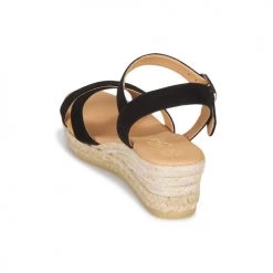 Chaussures Femme Sandales et Nu-pieds Betty London GIORGIA Noir croute -Sandales Soldes Boutique 16920416 500 E