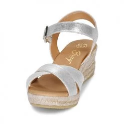 Chaussures Femme Sandales et Nu-pieds Betty London GIORGIA Argenté -Sandales Soldes Boutique 16920417 500 C