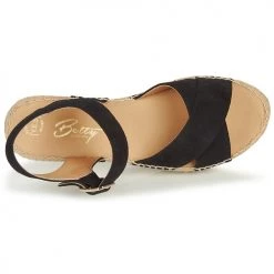 Chaussures Femme Sandales et Nu-pieds Betty London MIZOU Marine -Sandales Soldes Boutique 16920424 500 F