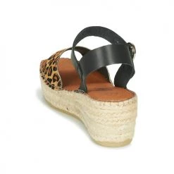 Chaussures Femme Sandales et Nu-pieds Betty London MARILUS Léopard -Sandales Soldes Boutique 16920437 500 E