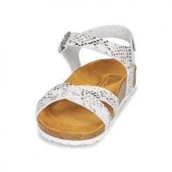 Chaussures Femme Sandales et Nu-pieds André REFLEXE Blanc -Sandales Soldes Boutique 17137528 500 C