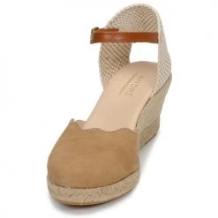 Chaussures Femme Sandales et Nu-pieds André BABI Taupe -Sandales Soldes Boutique 17137529 500 C