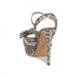 Chaussures Femme Sandales et Nu-pieds Bourne MOLLIE Gris -Sandales Soldes Boutique 174051 500 E