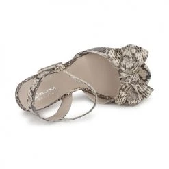 Chaussures Femme Sandales et Nu-pieds Bourne MOLLIE Gris -Sandales Soldes Boutique 174051 500 F