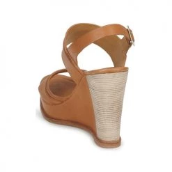 Chaussures Femme Sandales et Nu-pieds Zinda HAPPY Marron -Sandales Soldes Boutique 177553 500 E