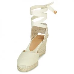 Chaussures Femme Sandales et Nu-pieds Castaner CARINA Ivoire -Sandales Soldes Boutique 17776592 500 C