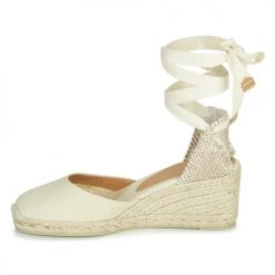 Chaussures Femme Sandales et Nu-pieds Castaner CARINA Ivoire -Sandales Soldes Boutique 17776592 500 D