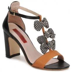 Chaussures Femme Sandales et Nu-pieds MySuelly CAPO Noir / Marron