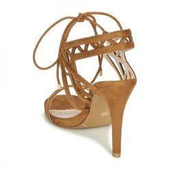 Chaussures Femme Sandales et Nu-pieds Les Petites Bombes MACHA Camel -Sandales Soldes Boutique 17972050 500 E