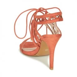Chaussures Femme Sandales et Nu-pieds Les Petites Bombes MACHA Corail -Sandales Soldes Boutique 17972051 500 E