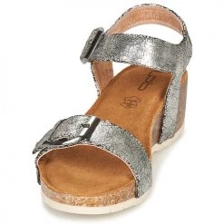 Chaussures Femme Sandales et Nu-pieds Les Petites Bombes NARCISS Argenté -Sandales Soldes Boutique 17972053 500 C