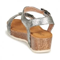 Chaussures Femme Sandales et Nu-pieds Les Petites Bombes NARCISS Argenté -Sandales Soldes Boutique 17972053 500 E