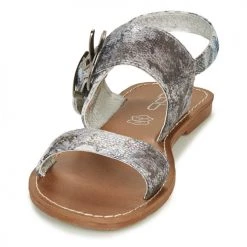 Chaussures Femme Sandales et Nu-pieds Les Petites Bombes PERVENCHE Gris -Sandales Soldes Boutique 17972068 500 C