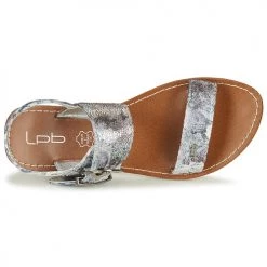 Chaussures Femme Sandales et Nu-pieds Les Petites Bombes PERVENCHE Gris -Sandales Soldes Boutique 17972068 500 F