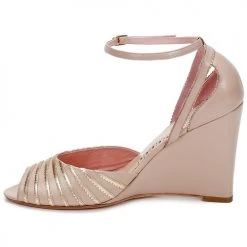 Chaussures Femme Sandales et Nu-pieds Sarah Chofakian LA PARADE Rose / Or -Sandales Soldes Boutique 181773 500 D