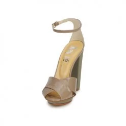 Chaussures Femme Sandales et Nu-pieds Keyté KRISTAL-26722-TAUPE-FLY-3 TAUPE -Sandales Soldes Boutique 183179 500 C