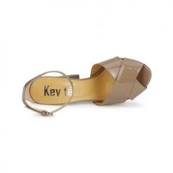 Chaussures Femme Sandales et Nu-pieds Keyté KRISTAL-26722-TAUPE-FLY-3 TAUPE -Sandales Soldes Boutique 183179 500 F