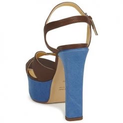 Chaussures Femme Sandales et Nu-pieds Keyté CUBA-LUX-MARRONE-FLY-9 MARRONE -Sandales Soldes Boutique 183190 500 E