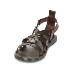 Chaussures Homme Sandales et Nu-pieds Dream in Green QUESELLE Marron -Sandales Soldes Boutique 183203 500 C