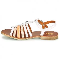 Chaussures Fille Sandales et Nu-pieds GBB BANGKOK Blanc -Sandales Soldes Boutique 18338127 500 D