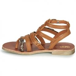 Chaussures Fille Sandales et Nu-pieds GBB NOVARA Marron -Sandales Soldes Boutique 18338530 500 D