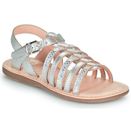 Chaussures Fille Sandales et Nu-pieds Little Mary BARBADE Argenté 1 Chaussures Fille Sandales et Nu-pieds Little Mary BARBADE Argenté