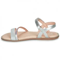 Chaussures Fille Sandales et Nu-pieds Little Mary DOLERON Argenté -Sandales Soldes Boutique 18351316 500 D