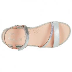 Chaussures Fille Sandales et Nu-pieds Little Mary DOLERON Argenté -Sandales Soldes Boutique 18351316 500 F