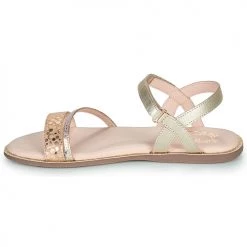 Chaussures Fille Sandales et Nu-pieds Little Mary DOLERON Doré -Sandales Soldes Boutique 18351319 500 D